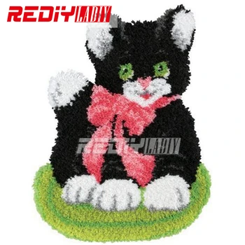 Hot Latch Hook Rug Kits DIY Needlework Unfinished Crocheting Rug Winter Yarn Cushion Mat Cartoon Cat Sets for Embroidery Carpet
Hot Latch Hook Rug Kits DIY Needlework Unfinished Crocheting Rug Winter Yarn Cushion Mat Cartoon Cat Sets for Embroidery Carpet
