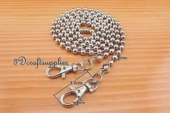 Bag chain purse chain for bag metal shoulder chain cross body strap chain nickel 120 cm K135 
Bag chain purse chain for bag metal shoulder chain cross body strap chain nickel 120 cm K135