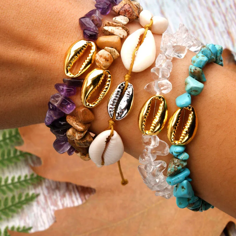 MOON GIRL Boho Beaded Charm Bracelet Natural Stone Unique Bohemian Cowrie Chic Girls Best Friend Bracelet for Women Dropshipping
MOON GIRL Boho Beaded Charm Bracelet Natural Stone Unique Bohemian Cowrie Chic Girls Best Friend Bracelet for Women Dropshipping