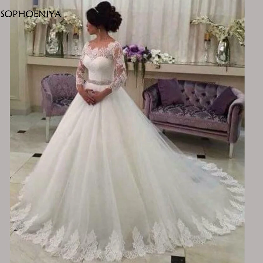 New Arrival White long sleeve wedding dress 2019 Robe de mariee Cheap wedding gowns Vestidos de noiva Sexy wedding dresses
New Arrival White long sleeve wedding dress 2019 Robe de mariee Cheap wedding gowns Vestidos de noiva Sexy wedding dresses