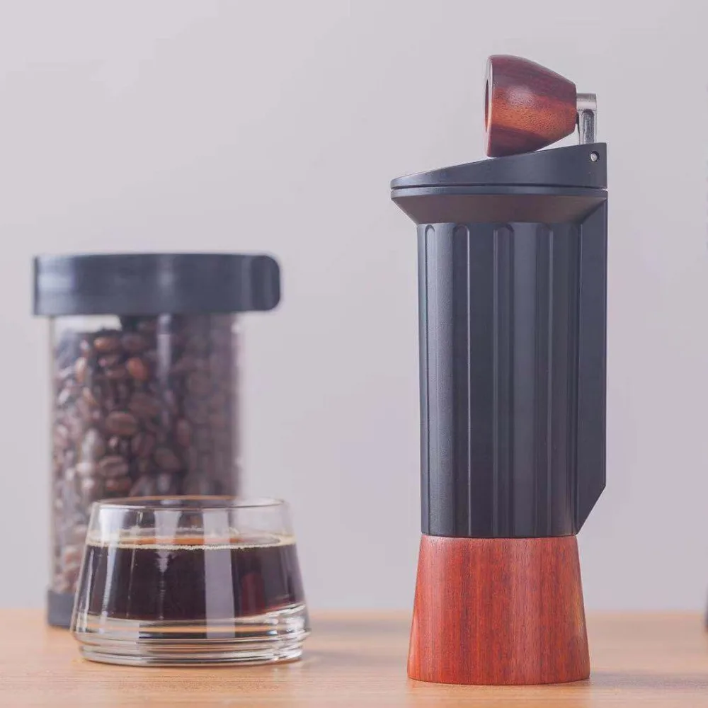Improved version portable coffee mill Manual coffee grinder Stainless steel burr Hidden handle grinder
Improved version portable coffee mill Manual coffee grinder Stainless steel burr Hidden handle grinder