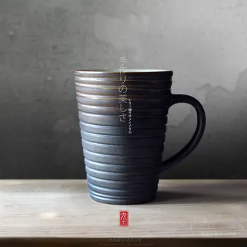 Handmade Zakka Japan Style Couples cermaic mugs cups with handgrip Metallic Glazed Striped porcelain drinkware tea coffee cups 
Handmade Zakka Japan Style Couples cermaic mugs cups with handgrip Metallic Glazed Striped porcelain drinkware tea coffee cups