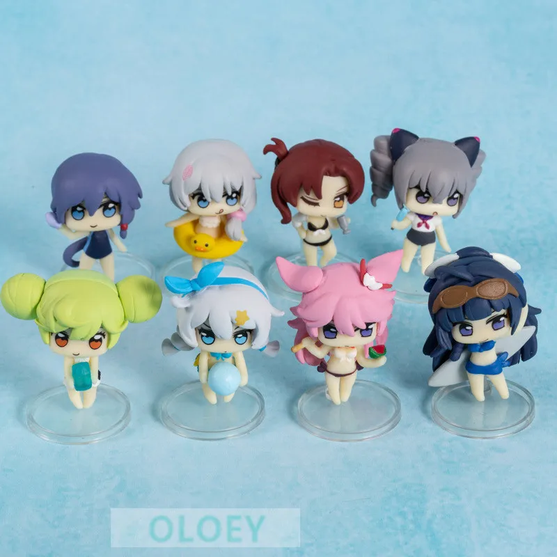 8 Pcs/set 4 Inches Q Version Honkai Impact 3 PVC Action Figure Collectible Model Toy BOX X35
8 Pcs/set 4 Inches Q Version Honkai Impact 3 PVC Action Figure Collectible Model Toy BOX X35