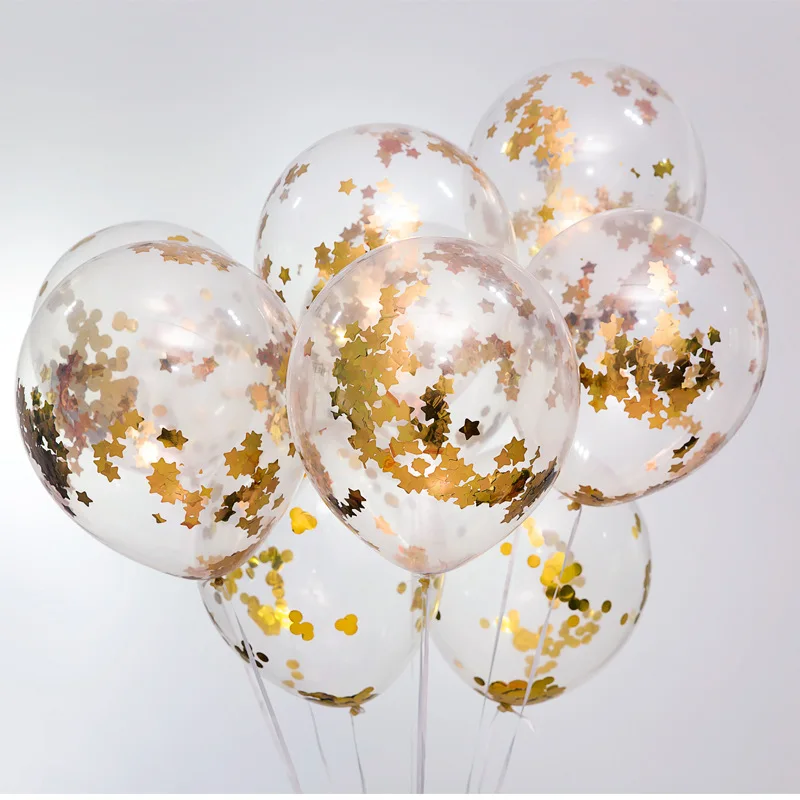 10pcs/lot Clear Balloons Gold Star Foil Confetti Transparent Balloons Happy Birthday Party Decoration 12 inch
10pcs/lot Clear Balloons Gold Star Foil Confetti Transparent Balloons Happy Birthday Party Decoration 12 inch