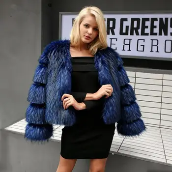 New Artificial Fur Overcoat Of 2019 Female Elegant Fur Long Sleeve Overcoat Black Fashion Autumn And Winter Overcoat
New Artificial Fur Overcoat Of 2019 Female Elegant Fur Long Sleeve Overcoat Black Fashion Autumn And Winter Overcoat