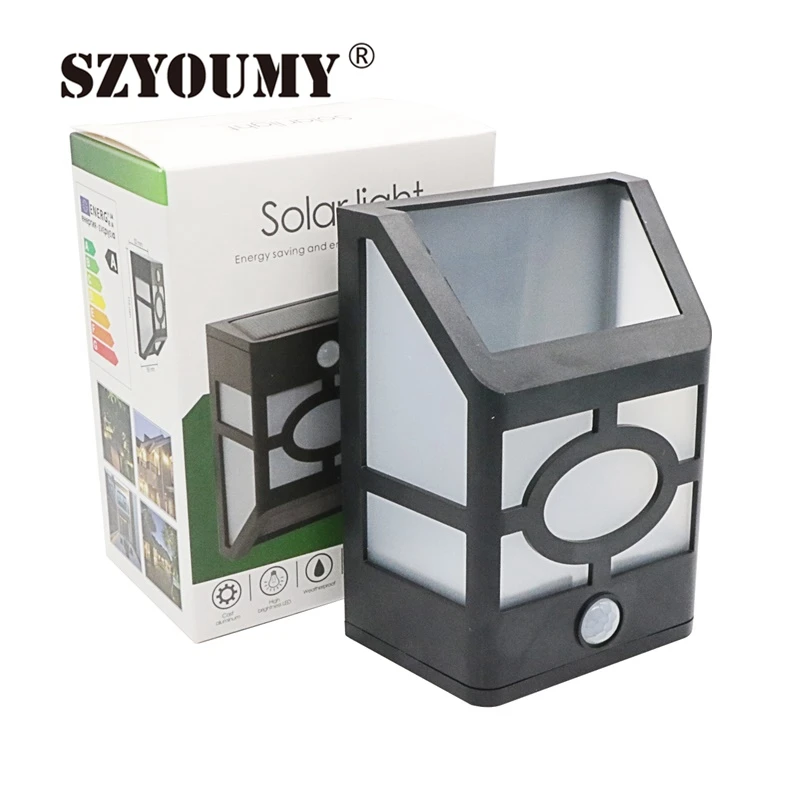 SZYOUMY Solar Power Panel Lights 10 LED PIR Motion Sensor Waterproof Outdoor Fence Garden Pathway Wall Lamp
SZYOUMY Solar Power Panel Lights 10 LED PIR Motion Sensor Waterproof Outdoor Fence Garden Pathway Wall Lamp