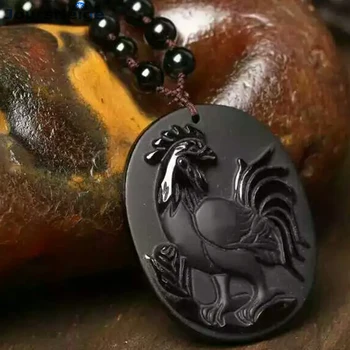 Wholesale JoursNeige Scrub Zodiac Chicken Natural Obsidian Stone Pendant Necklace Beads Sweater Chain Obsidian Fashion Jewelry
Wholesale JoursNeige Scrub Zodiac Chicken Natural Obsidian Stone Pendant Necklace Beads Sweater Chain Obsidian Fashion Jewelry