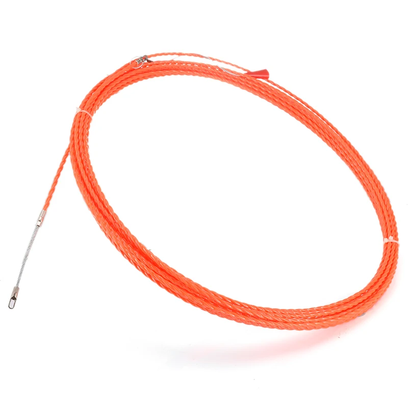 New 5mm Cable Push Puller Rodder Conduit Snake Fish Tape Tested Wire Puller Cable Layting Tools 400KG 15M Long
New 5mm Cable Push Puller Rodder Conduit Snake Fish Tape Tested Wire Puller Cable Layting Tools 400KG 15M Long