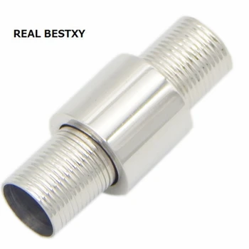 REAL BESTXY 10pcs/lot 316l Stainless Steel DIY Jewelry Findings Cross Round Magnet Hook Magnetic Clasp Leather Bracelet
REAL BESTXY 10pcs/lot 316l Stainless Steel DIY Jewelry Findings Cross Round Magnet Hook Magnetic Clasp Leather Bracelet