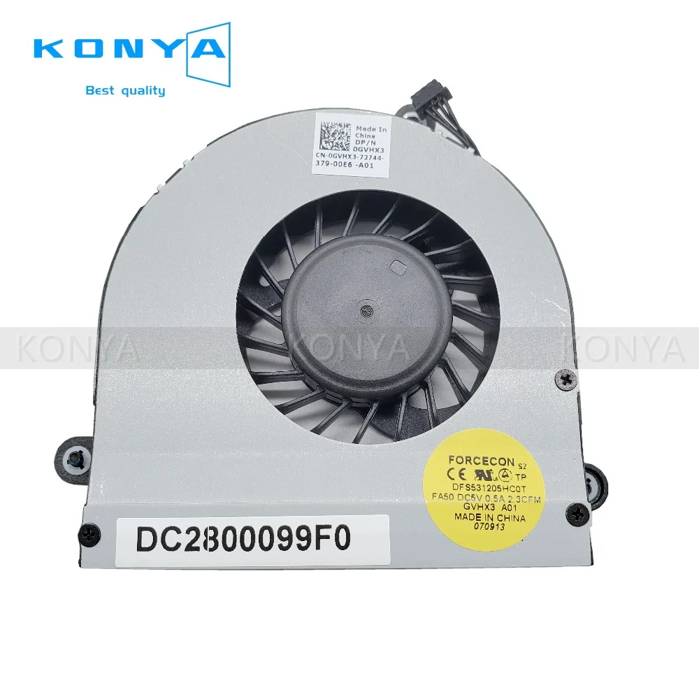 New Original For Dell Alienware M17X R3 R4 CPU Cooling Fan GVHX3 0GVHX3 DFS531205HC0T DC2800099F0
New Original For Dell Alienware M17X R3 R4 CPU Cooling Fan GVHX3 0GVHX3 DFS531205HC0T DC2800099F0