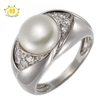 Hutang Genuine Freshwater Cultured Pearl Solid 925 Sterling Silver Ring Wedding Engagement Fine Jewelry
Hutang Genuine Freshwater Cultured Pearl Solid 925 Sterling Silver Ring Wedding Engagement Fine Jewelry