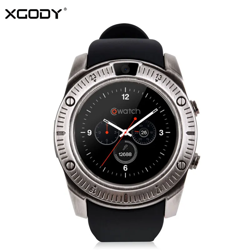 XGODY KY003 Смарт-часы с сим-картой Шагомер монитор классические часы наручные для