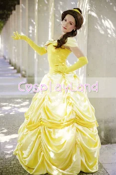 Beauty and the Beast Princess Belle Cosplay Costume Party Dress Custom Made Halloween Costume
Beauty and the Beast Princess Belle Cosplay Costume Party Dress Custom Made Halloween Costume