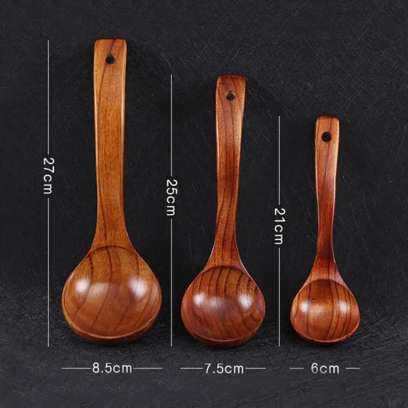 1 Pc Long Handle Wooden Spoon Soup porridge Spoon Stirring Spoon Eco-Friendly Tableware Natural Kitchen Tool 3 Sizes
1 Pc Long Handle Wooden Spoon Soup porridge Spoon Stirring Spoon Eco-Friendly Tableware Natural Kitchen Tool 3 Sizes