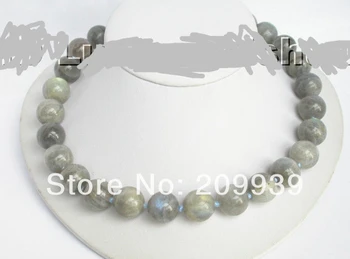 

huij 003466 Authentic 100% natural labradorite gem necklace discount 40%