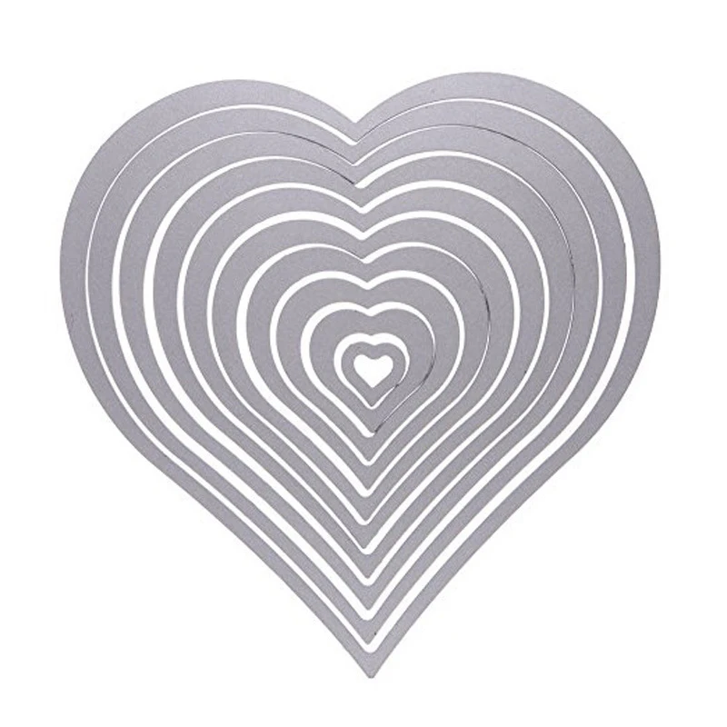 1 Set Heart Metal Cutting Dies For Scrapbooking Stencils Embossing Folder Die Cutter DIY Photo Album Paper Cards Decoration
1 Set Heart Metal Cutting Dies For Scrapbooking Stencils Embossing Folder Die Cutter DIY Photo Album Paper Cards Decoration