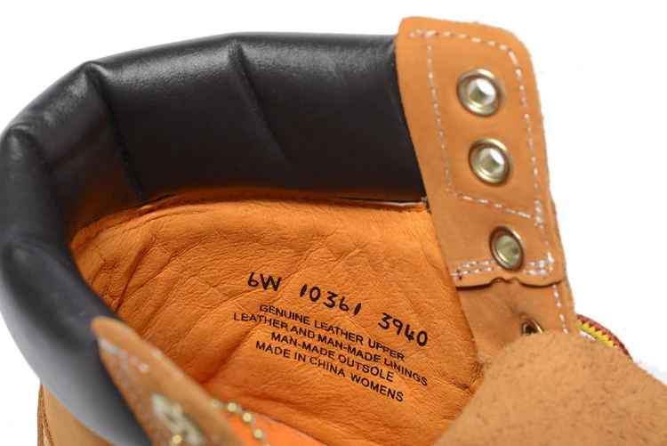are timberlands made of leather