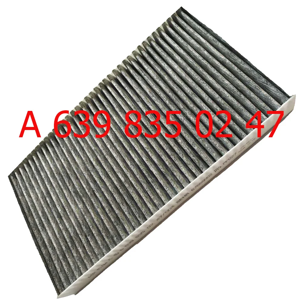 HIGH QUALITY CARBON CABIN AIR FILTER FOR MERCEDES-BENZ VIANO VITO MIXTO BOX BUS 2.0L 2.2L 3.0L (2003-) A6398350247 LA299 CU3540
HIGH QUALITY CARBON CABIN AIR FILTER FOR MERCEDES-BENZ VIANO VITO MIXTO BOX BUS 2.0L 2.2L 3.0L (2003-) A6398350247 LA299 CU3540