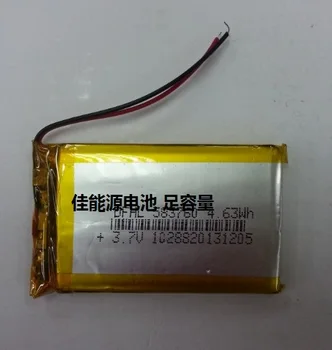 3.7V lithium polymer battery 403759 900MAH mobile power GPS navigator PSP game machine Rechargeable Li-ion Cell
3.7V lithium polymer battery 403759 900MAH mobile power GPS navigator PSP game machine Rechargeable Li-ion Cell