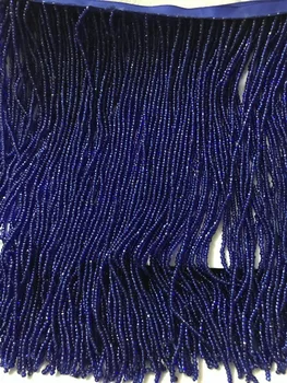 Jolin-5630 top selling beaded Fringe Ribbon Trim Fringe Tassel Lace Trim in royal blue for Clothing Decoration
Jolin-5630 top selling beaded Fringe Ribbon Trim Fringe Tassel Lace Trim in royal blue for Clothing Decoration