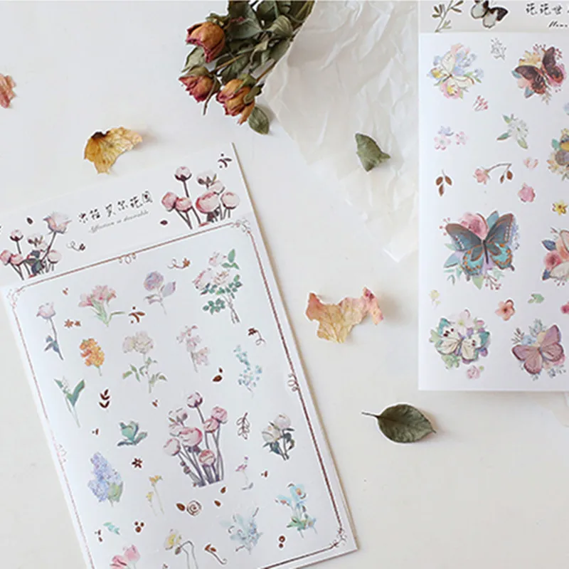 Romantic Garden Diary Stickers Decorative Stationery Craft Stickers Scrapbooking DIY Stick Label
Romantic Garden Diary Stickers Decorative Stationery Craft Stickers Scrapbooking DIY Stick Label