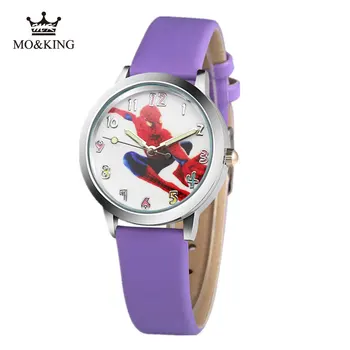 new Fashion Brand Cartoon Spiderman Cute Kids Quartz Watch Children Girls boys Leather Bracelet Wrist Watch Wristwatch Clock
new Fashion Brand Cartoon Spiderman Cute Kids Quartz Watch Children Girls boys Leather Bracelet Wrist Watch Wristwatch Clock