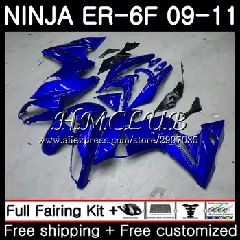 Body For KAWASAKI Gloss blue NINJA 650R 650 R ER-6F 2009 2010 2011 71HC.3 Ninja650R ER 6F ER6 F ER6F 09 10 11 Full Fairing Kit 
Body For KAWASAKI Gloss blue NINJA 650R 650 R ER-6F 2009 2010 2011 71HC.3 Ninja650R ER 6F ER6 F ER6F 09 10 11 Full Fairing Kit