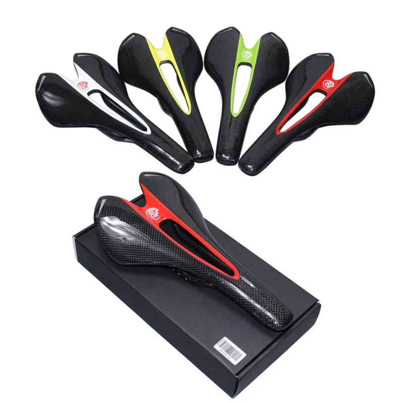 PuraRaza MTBRoad Bike Saddle 3K Carbon Fiber Mountain Bike Seat Saddle Lightweight Bicycle Parts (9)