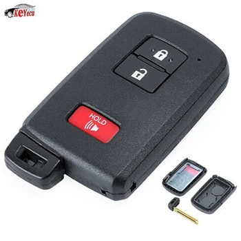 KEYECU Replacement Remote Car Key Shell Case Fob 2+1 Button for Toyota Land Cruiser 2016-2017, Prius C 2012-2016, Tacoma
KEYECU Replacement Remote Car Key Shell Case Fob 2+1 Button for Toyota Land Cruiser 2016-2017, Prius C 2012-2016, Tacoma