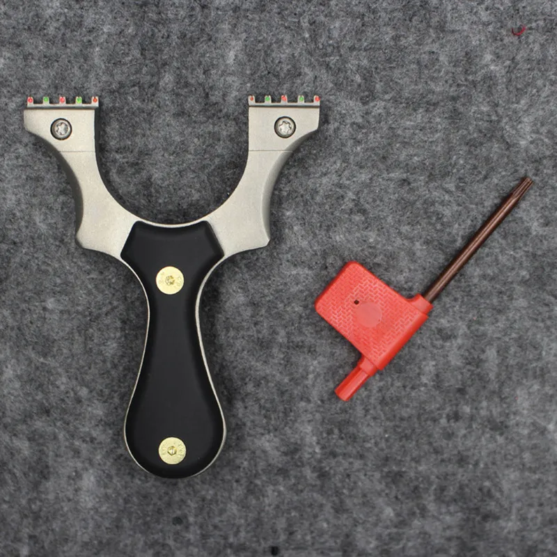New stainless steel Slingshot Powerful Catapult for hunting flat rubber band outdoor shooting sports slingshot catapult
New stainless steel Slingshot Powerful Catapult for hunting flat rubber band outdoor shooting sports slingshot catapult