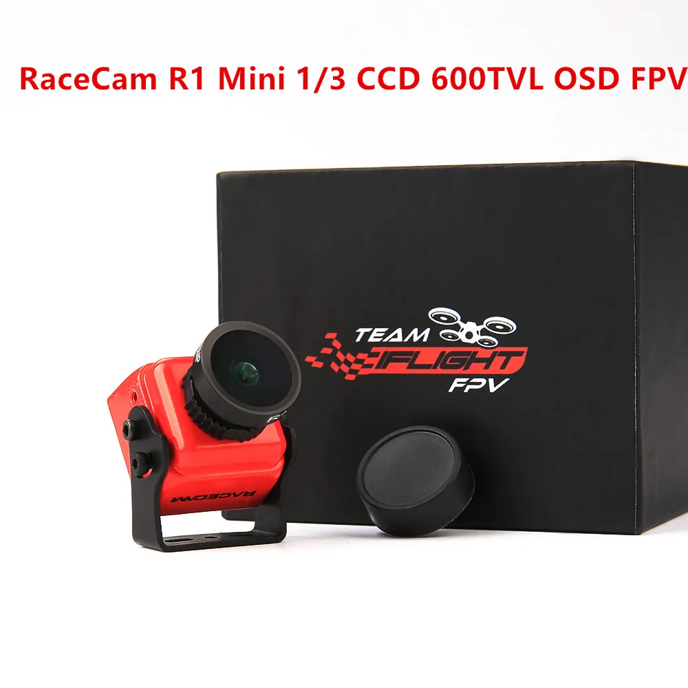 Iflight RaceCam 2.3 lens R1 Mini 1/3 CCD Sensor 600TVL OSD FPV Camera Super Low Latency Wide Voltage Range No Ripple Distortion
Iflight RaceCam 2.3 lens R1 Mini 1/3 CCD Sensor 600TVL OSD FPV Camera Super Low Latency Wide Voltage Range No Ripple Distortion