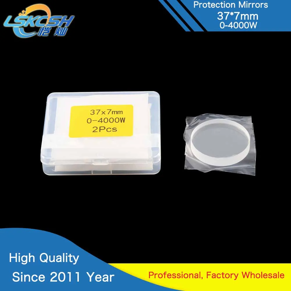 LSKCSH 50pcs/lot fiber laser protective windows OG YD37 d7 37*7mm P0595-58601 0-4000W for precitec Procutter head Ermaksan WSX
LSKCSH 50pcs/lot fiber laser protective windows OG YD37 d7 37*7mm P0595-58601 0-4000W for precitec Procutter head Ermaksan WSX