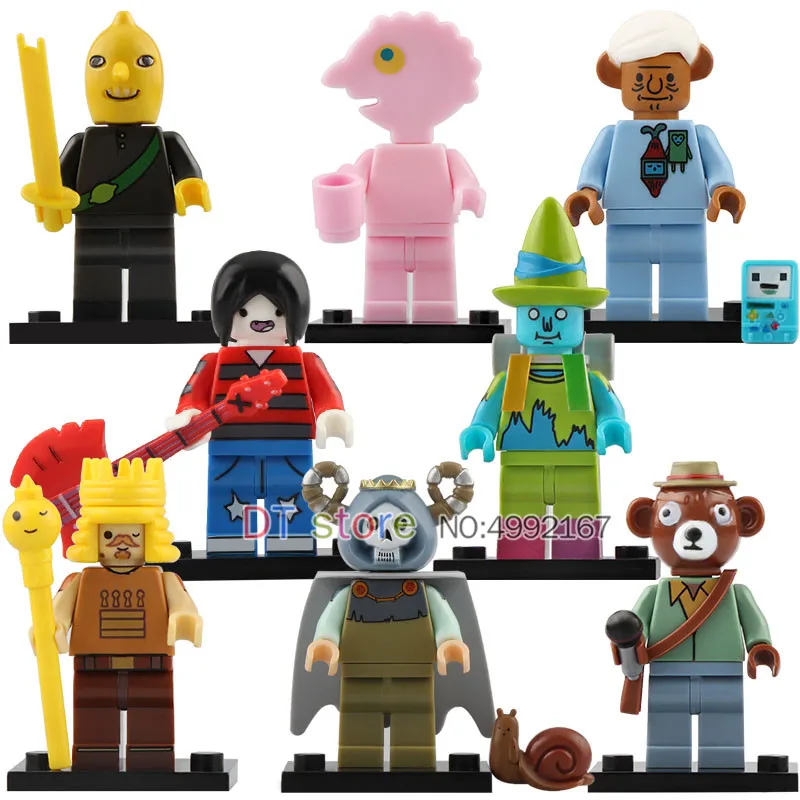 8Pcs/Lot Cartoon TV Bricks Marceline Adventure Time Model Pulis Mo Action Figures Buliding Blocks For Children Gift Toys PG8140
8Pcs/Lot Cartoon TV Bricks Marceline Adventure Time Model Pulis Mo Action Figures Buliding Blocks For Children Gift Toys PG8140