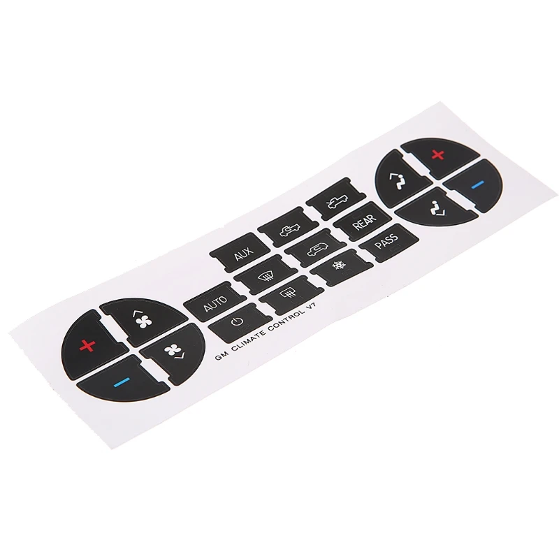 1PC AC Dash Button Sticker Repair For Tahoe Suburban Avalanche Silverado Yukon Denali For GMC Vehicles
1PC AC Dash Button Sticker Repair For Tahoe Suburban Avalanche Silverado Yukon Denali For GMC Vehicles