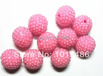 Spring Pale hot pink 20MM100pcs / lot Chunky transparent Resin Rhinestone Beads,Bling Resin Ball Beads, for Chunky Necklace
Spring Pale hot pink 20MM100pcs / lot Chunky transparent Resin Rhinestone Beads,Bling Resin Ball Beads, for Chunky Necklace