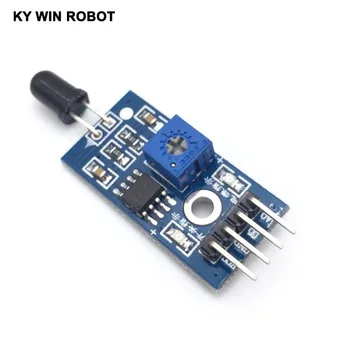 IR Infrared 4 Wire Flame Detection Sensor Module IR Flame Sensor Module Detector Smartsense For Arduino
IR Infrared 4 Wire Flame Detection Sensor Module IR Flame Sensor Module Detector Smartsense For Arduino