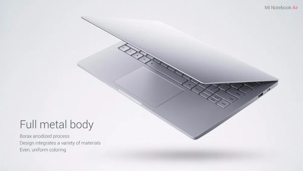Gold English Xiaomi Air 12 Laptop Notebook Ultra Slim 12.5 inch Windows 10 IPS FHD 1920 x 1080 4GB RAM 128GB SSD HDMI 2.2GHz