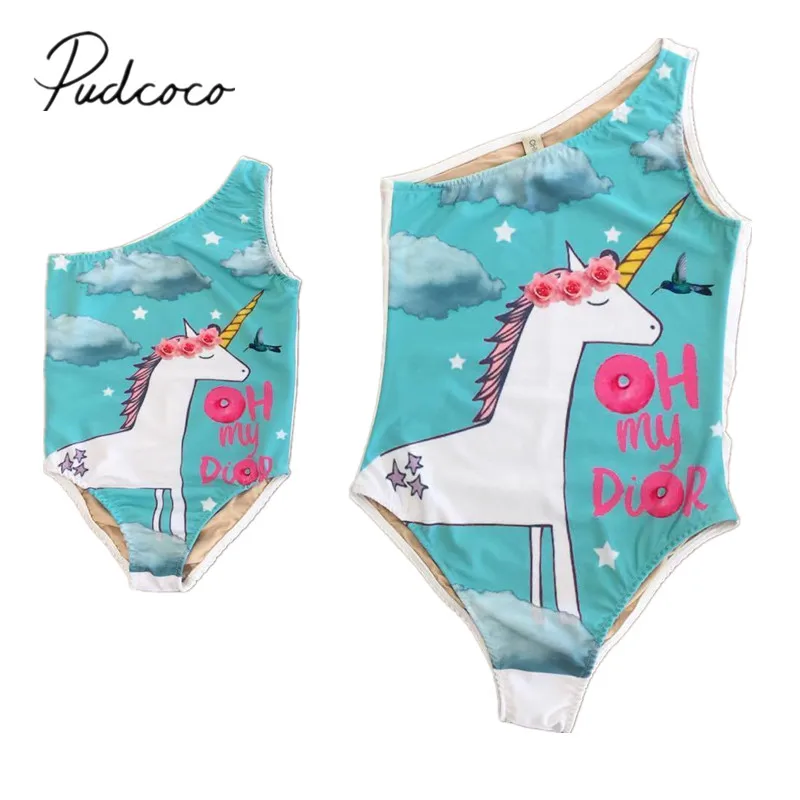 2019 Family Matching Swimsuit Unicorn Floral Women Baby Tops Swimsuit Match Family Parent-Child Clothing One Shoulder Beachwear
2019 Family Matching Swimsuit Unicorn Floral Women Baby Tops Swimsuit Match Family Parent-Child Clothing One Shoulder Beachwear