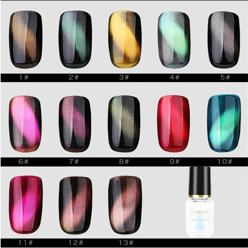 6ML 3D Cat Eyes Magnet Nail Polish Shiny Varnish NO lamp Magnetic Nail Polish Glitter Powder Nail Art Lacquer Manicure G163
6ML 3D Cat Eyes Magnet Nail Polish Shiny Varnish NO lamp Magnetic Nail Polish Glitter Powder Nail Art Lacquer Manicure G163