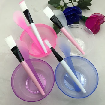 New 3pcs/set Portable Plastic Facial Bowl Stick Brush Set Mixing Applying Facial Care Makeup Tools Kit Color Random
New 3pcs/set Portable Plastic Facial Bowl Stick Brush Set Mixing Applying Facial Care Makeup Tools Kit Color Random