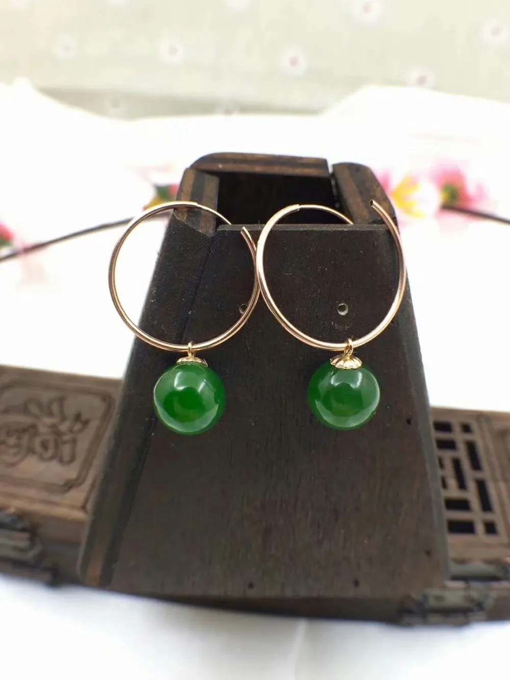 SHILOVEM 18k yellow gold Natural Jasper drop earring classic fine Jewelry women wedding women gift wholesale yze080810agby
SHILOVEM 18k yellow gold Natural Jasper drop earring classic fine Jewelry women wedding women gift wholesale yze080810agby