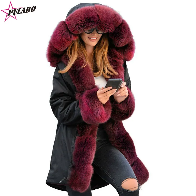 2019 Winter Jacket Women Cotton Wadded Fur Hooded Coat Casual Ladies Warm Parkas Women Winter Coats Jaqueta Feminina
2019 Winter Jacket Women Cotton Wadded Fur Hooded Coat Casual Ladies Warm Parkas Women Winter Coats Jaqueta Feminina