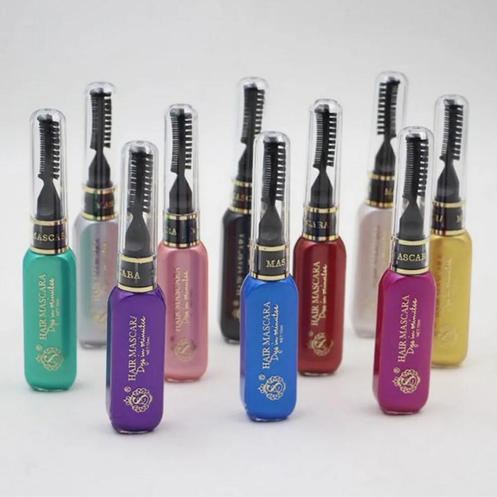 10 color Cosplay Fashion One-time Hair Color Hair Dye Temporary Non-toxic DIY Hair Color Mascara Dye Cream Blue Grey Purple
10 color Cosplay Fashion One-time Hair Color Hair Dye Temporary Non-toxic DIY Hair Color Mascara Dye Cream Blue Grey Purple