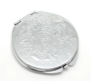 New Silver Tone Flower Carved Make Up Compact Mirror Pocket Mirror Espelho De Maquiagem 6.6x6.2cm 1PC
New Silver Tone Flower Carved Make Up Compact Mirror Pocket Mirror Espelho De Maquiagem 6.6x6.2cm 1PC