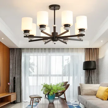 American minimalist modern creative personality Nordic living room chandelier restaurant bedroom light glass vintage chandelier
American minimalist modern creative personality Nordic living room chandelier restaurant bedroom light glass vintage chandelier