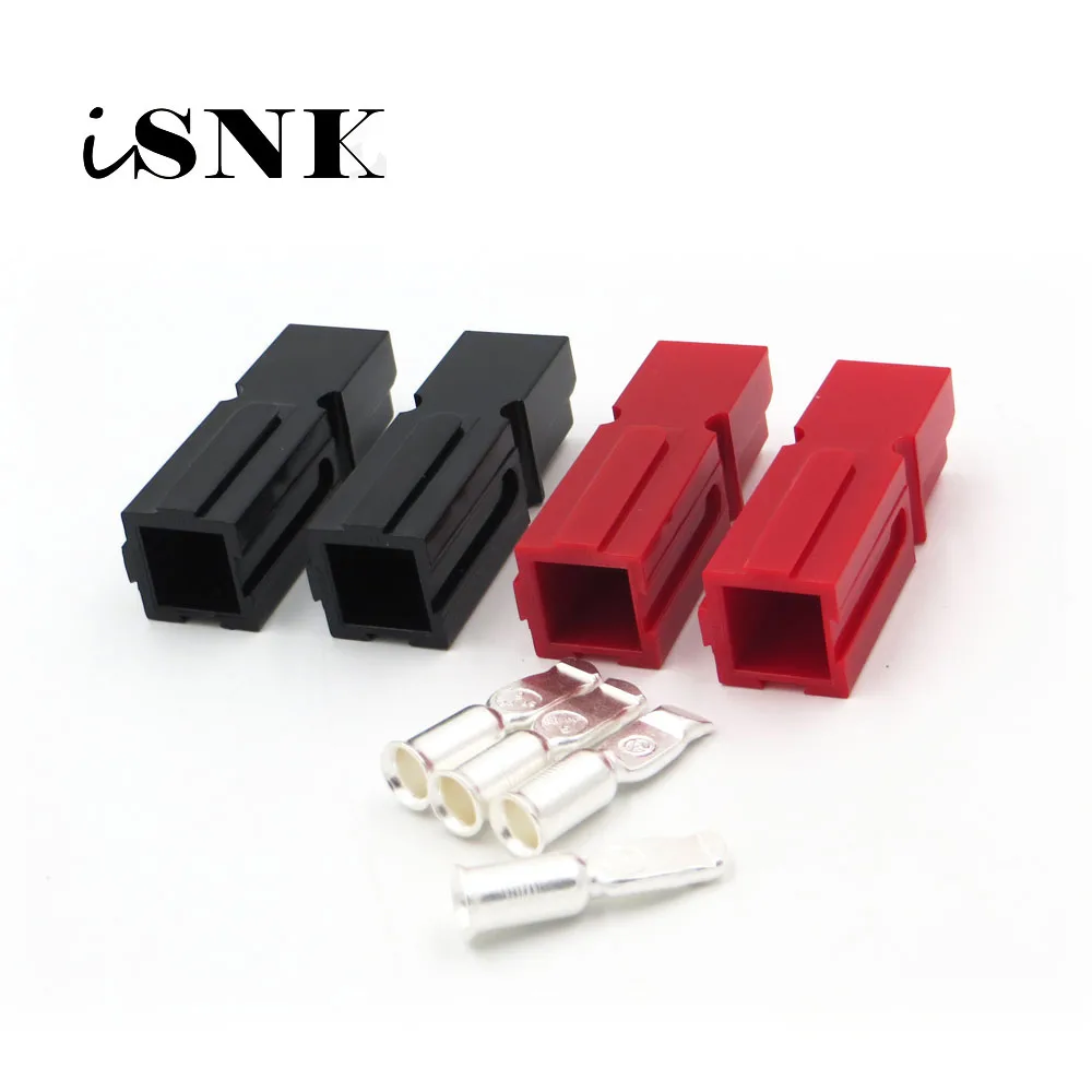 2Pairs X 75A 600V PP75 Power Connector Plug Red Black PP75 Power & 4pcs Contacts For Solar Caravan Boat
2Pairs X 75A 600V PP75 Power Connector Plug Red Black PP75 Power & 4pcs Contacts For Solar Caravan Boat
