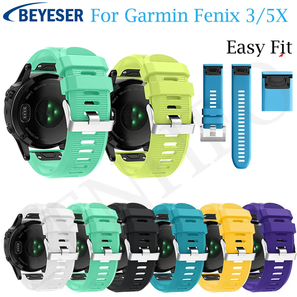 Soft Watch Wrist band Strap for Garmin Fenix 5X Plus smartband For Garmin Fenix 3 HR Sport Replacement bracelet Easy Fit Band
Soft Watch Wrist band Strap for Garmin Fenix 5X Plus smartband For Garmin Fenix 3 HR Sport Replacement bracelet Easy Fit Band