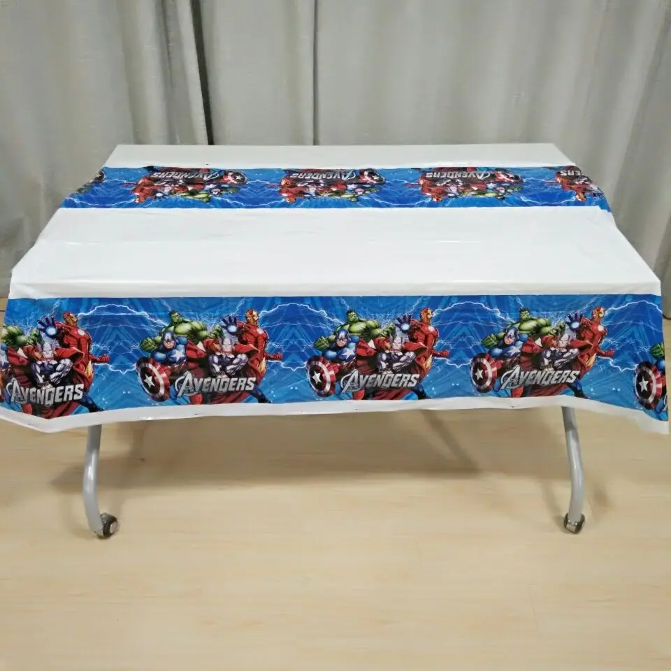 1pcs Cartoon Avenger Party Disposable Plastic Tablecovers Supply Children Favors Birthday Party Decoration 108*180cm Tablecloth
1pcs Cartoon Avenger Party Disposable Plastic Tablecovers Supply Children Favors Birthday Party Decoration 108*180cm Tablecloth
