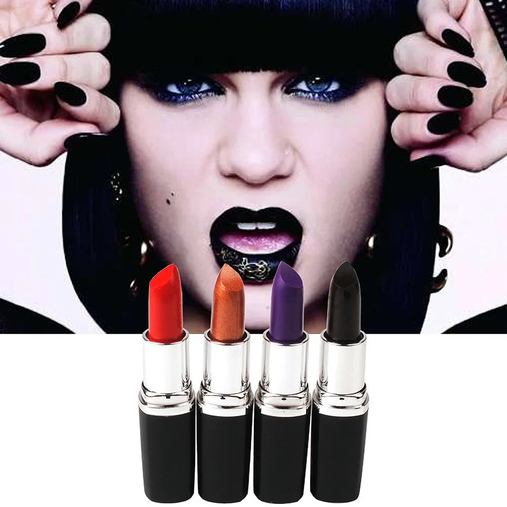 New Lasting Lip Gloss Vampire Style Makeup Purple Gold Black Red Lipstick Matte Lip Stick SSwell
New Lasting Lip Gloss Vampire Style Makeup Purple Gold Black Red Lipstick Matte Lip Stick SSwell