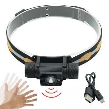 2000 Lumens XM-L2 LED IR Sensor Headlamp Mini USB Rechargeable Headlight Induction Running Head Torch Light Lamp Head Flashlight
2000 Lumens XM-L2 LED IR Sensor Headlamp Mini USB Rechargeable Headlight Induction Running Head Torch Light Lamp Head Flashlight
